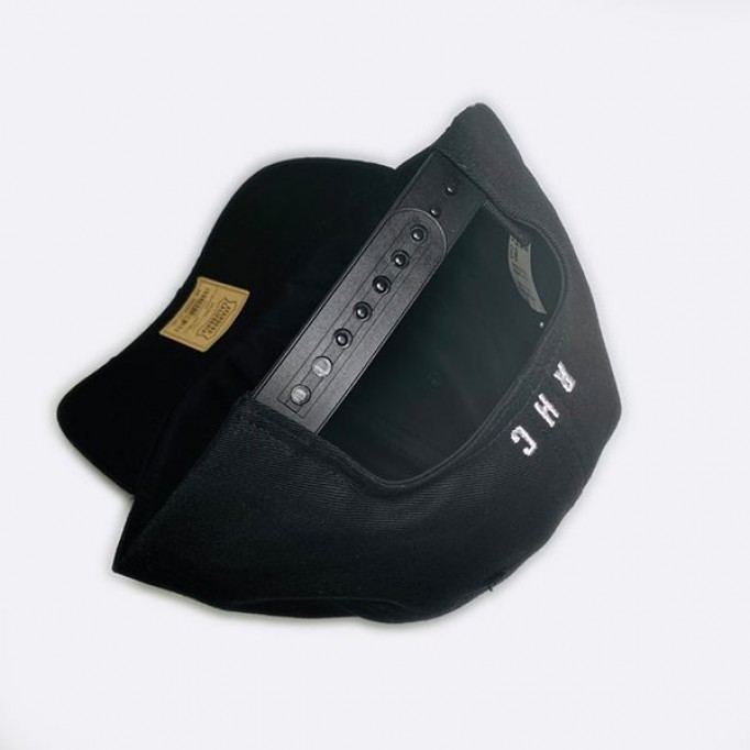 ロンハーマン ロゴ キャップ 帽子 偽物 ベースボールキャップ black 送料無料 3323000024
