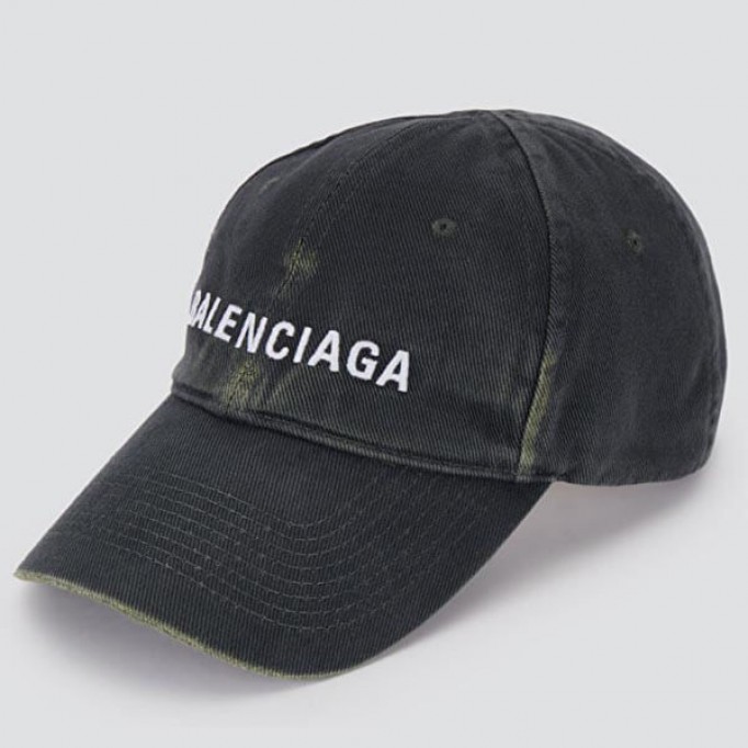 VIP価格 ★バレンシアガキャップ偽物見分け方★ロゴダメージデニムキャップ 5907584A9B94077