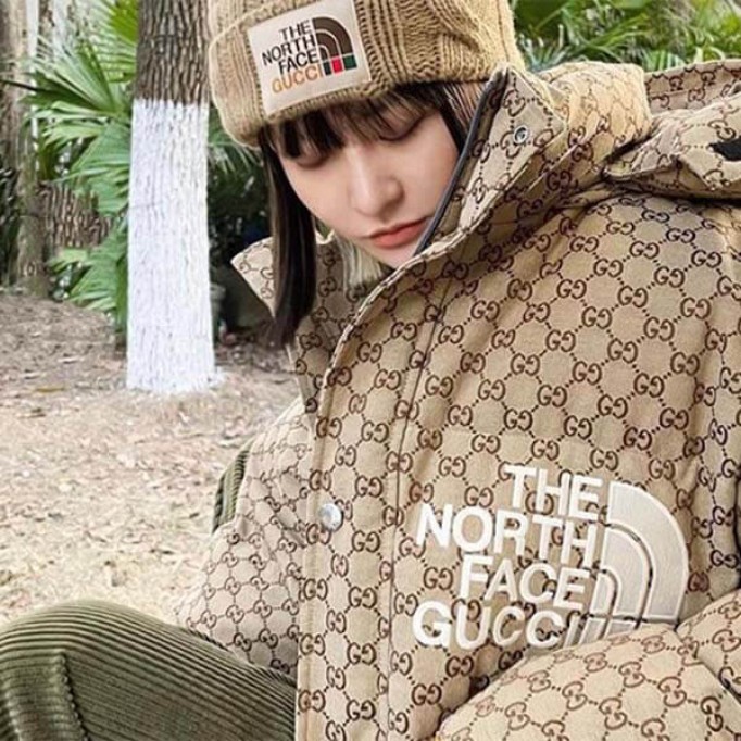 グッチ ノースフェイス ニット帽 偽物 キャップ グッチ NORTHFACE コラボ 2023新作