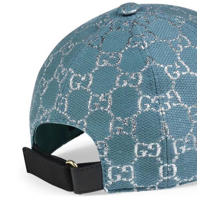 グッチ キャップ コピー∞GGラメ ベースボールキャップ GG metallic baseball☆631953 3HK75 9060