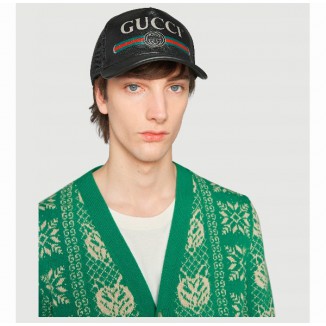 2023-19AW グッチスーパーコピー ヴィンテージロゴ ベースボールキャップ 426887 4HD93 1060