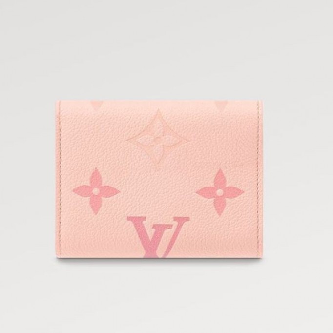 ルイヴィトン 偽物 ポルトフォイユ ヴィクトリーヌ 折りたたみ財布 2色 M82348​