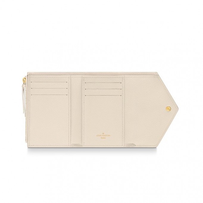 入手困難品！ルイヴィトン ポルトフォイユヴィクトリーヌ 偽物 ミニ財布 三つ折り財 M82062