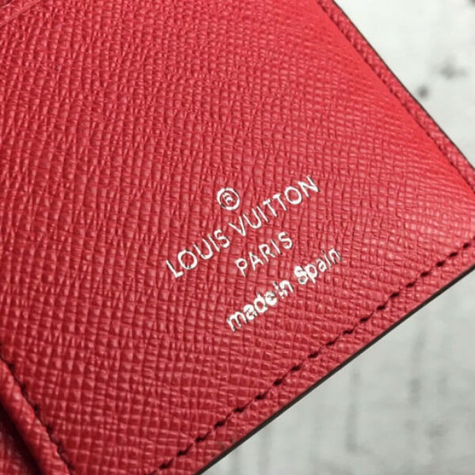 23-24AW新作 シュプリーム ヴィトン 財布 偽物 ルイヴィトン × シュプリーム PF. BRAZZA SP EPI Wallet 長財布 赤
