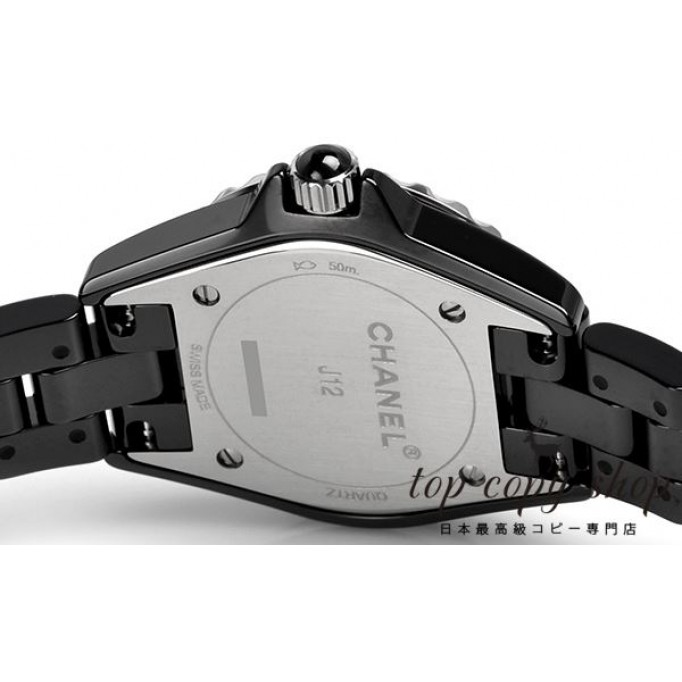 
                        シャネル J12 レディース スーパーコピー ２９ インテンスブラック H4196
                    
