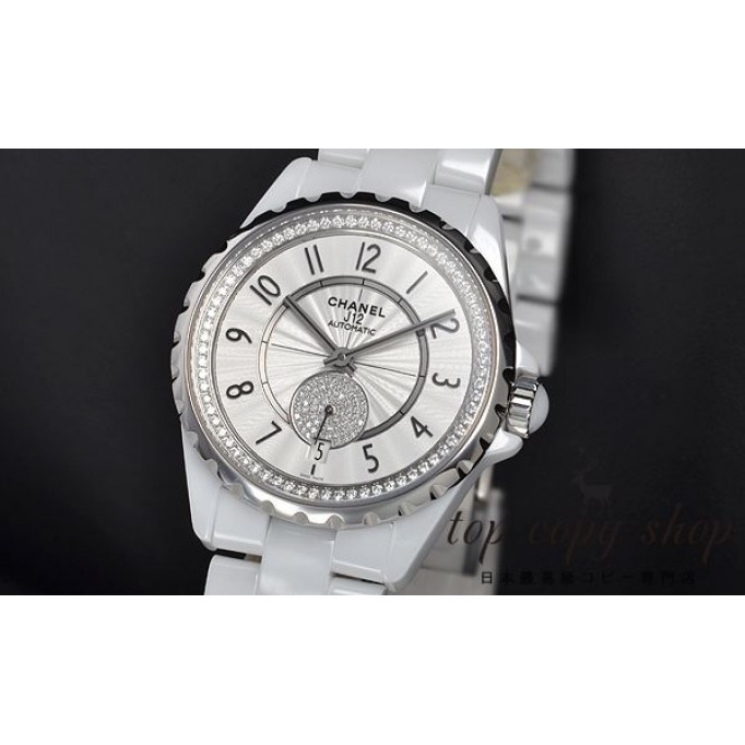 
                        シャネル J12 メンズ スーパーコピー－３６５ ダイヤモンド H3841
                    