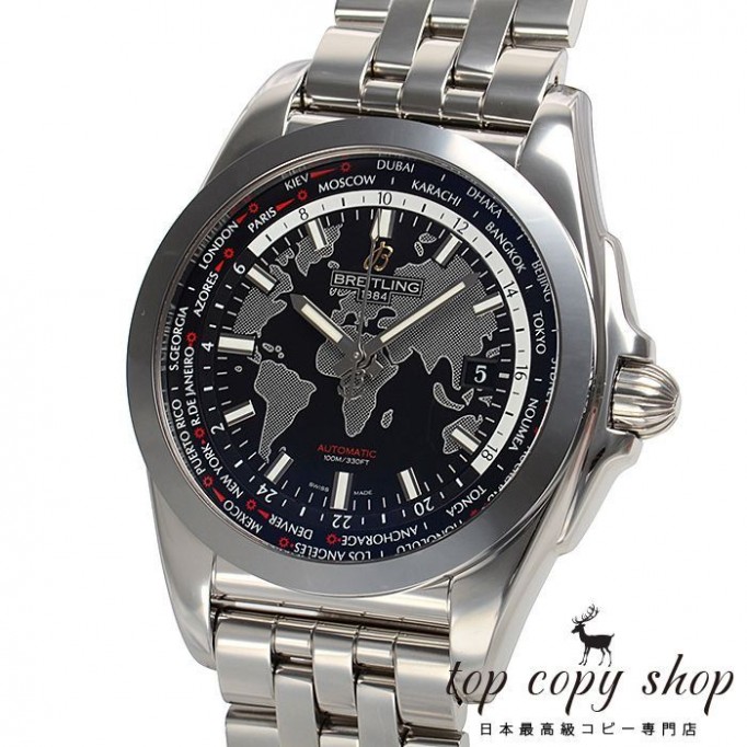 
                        ブライトリング スーパーコピー ギャラクティック ユニタイム スリークＴ(WB3510U4/BD94-375A) W030E94PA
                    