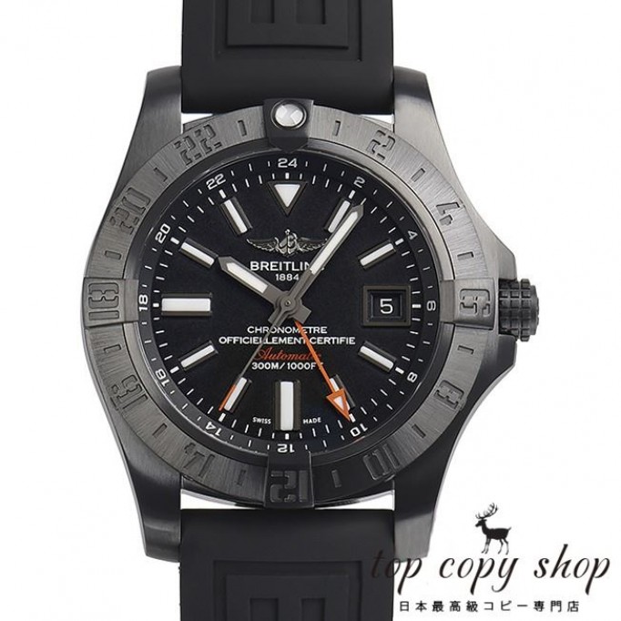 
                        ブライトリング アベンジャー スーパーコピー II GMT ブラックスチール M329B04VPB
                    