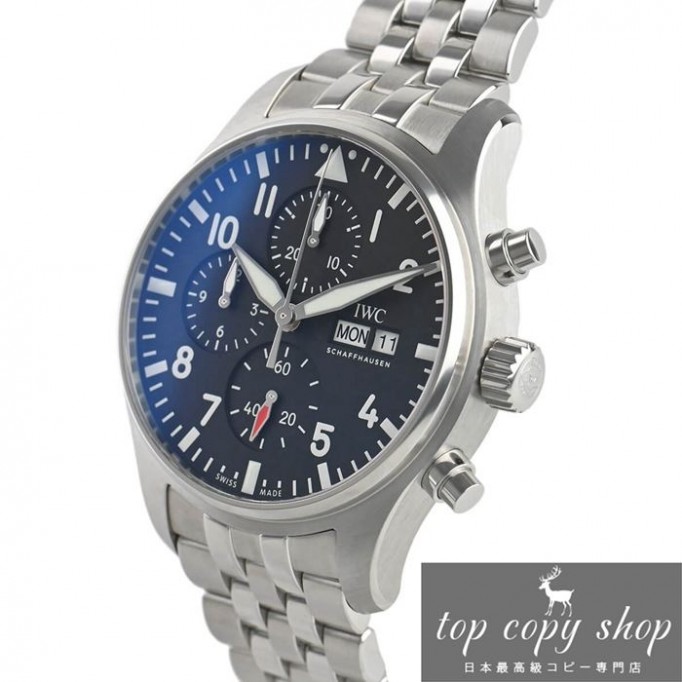 
                        IWC パイロットウォッチ スーパーコピー クロノグラフ IW378002
                    