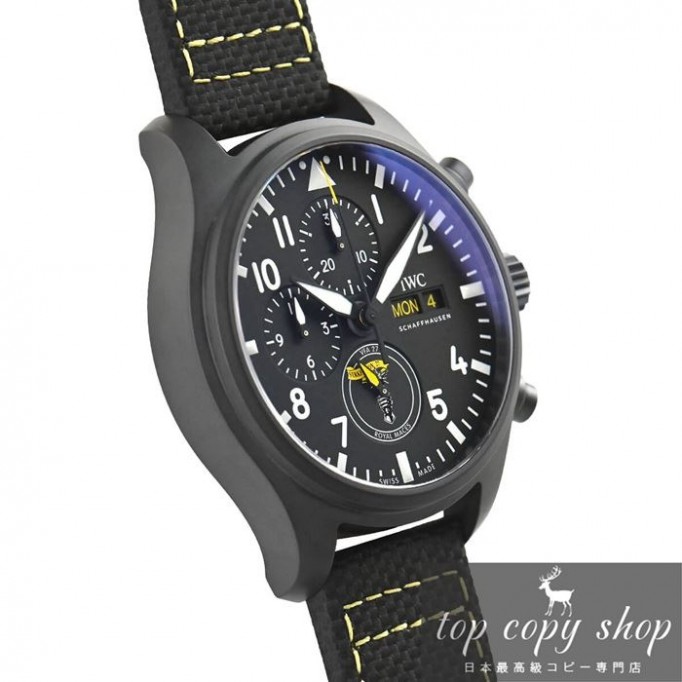 
                        IWC パイロットウォッチ スーパーコピー クロノグラフ ロイヤル メイセス 年間500本生産 IW389107
                    