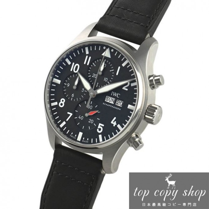 
                        IWC パイロットウォッチ スーパーコピー クロノグラフ IW378001
                    