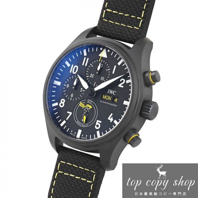 
                        IWC パイロットウォッチ スーパーコピー クロノグラフ ロイヤル メイセス 年間500本生産 IW389107
                    