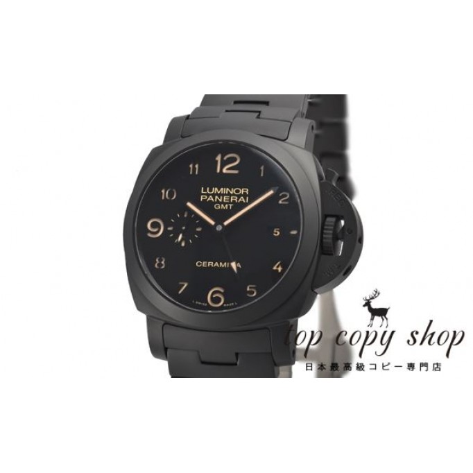 
                        パネライ ルミノール1950 スーパーコピー ３デイズ GMT トゥットネロ PAM00438
                    