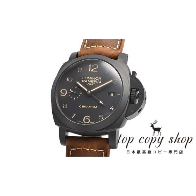 
                        パネライ ルミノール1950 スーパーコピー ３デイズ ＧＭＴ オートマチック チェラミカ PAM00441
                    