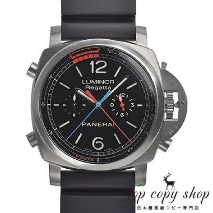 
                        パネライ ルミノール1950 スーパーコピー レガッタ３デイズ クロノフライバック チタニオ PAM00526
                    