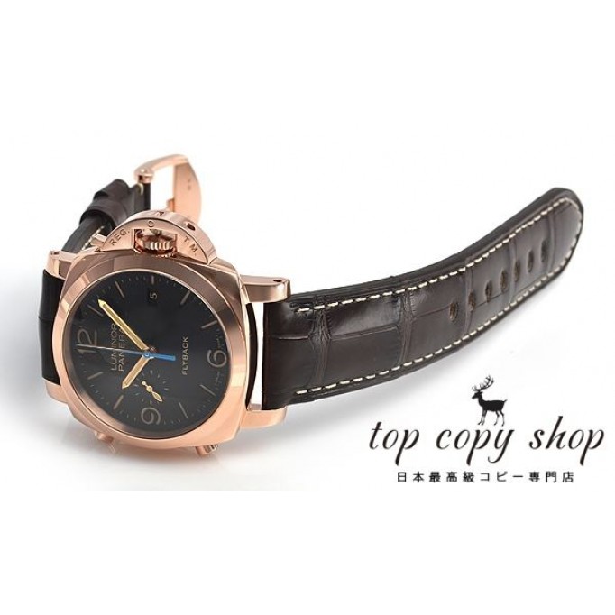 
                        パネライ ルミノール1950 スーパーコピー ３デイズ クロノフライバック オートマチック ４４ｍｍ PAM00525
                    