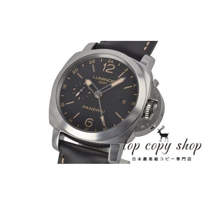 
                        パネライ ルミノール1950 スーパーコピー ３デイズ ＧＭＴ ２４Ｈオートマチック アッチャイオ ４４ｍｍ PAM00531
                    
