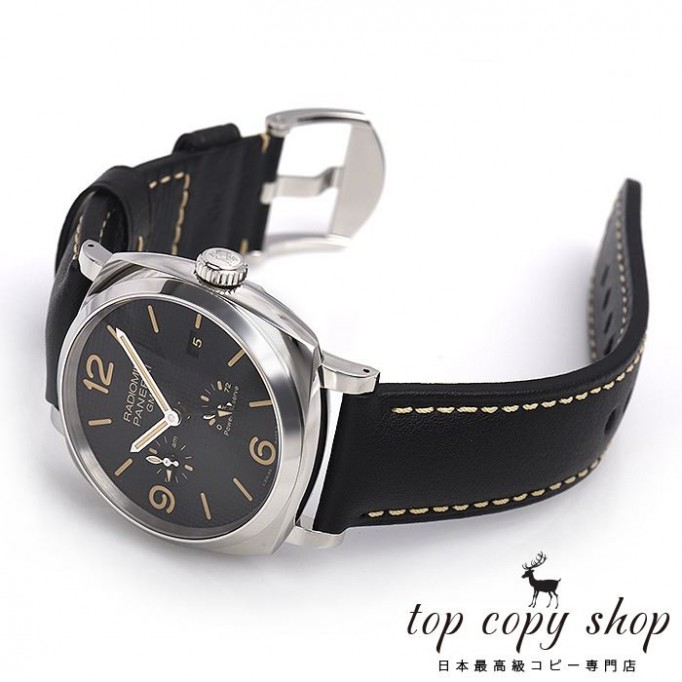 
                        パネライ ラジオミール スーパーコピー １９４０ ３デイズ ＧＭＴ パワーリザーブ アッチャイオ ４５mm PAM00628
                    