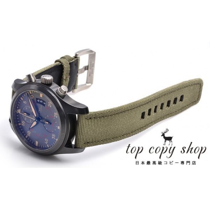 
                        ＩＷＣ パイロットウォッチ スーパーコピー クロノグラフ トップガン ミラマー IW388002
                    