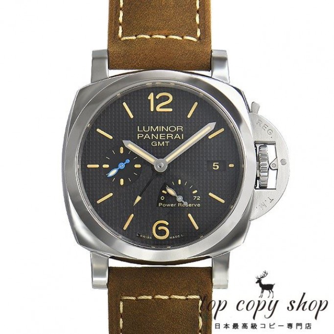 
                        パネライ ルミノールマリーナ1950 スーパーコピー ３デイズ ＧＭＴ パワーリザーブ アッチャイオ PAM01537
                    