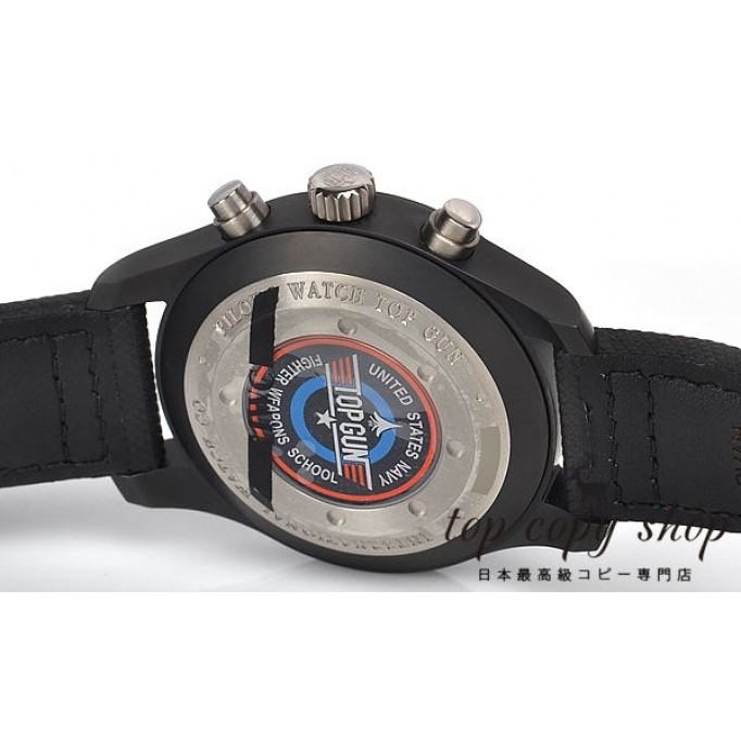 
                        ＩＷＣ パイロットウォッチ スーパーコピー クロノ トップガン IW388007
                    