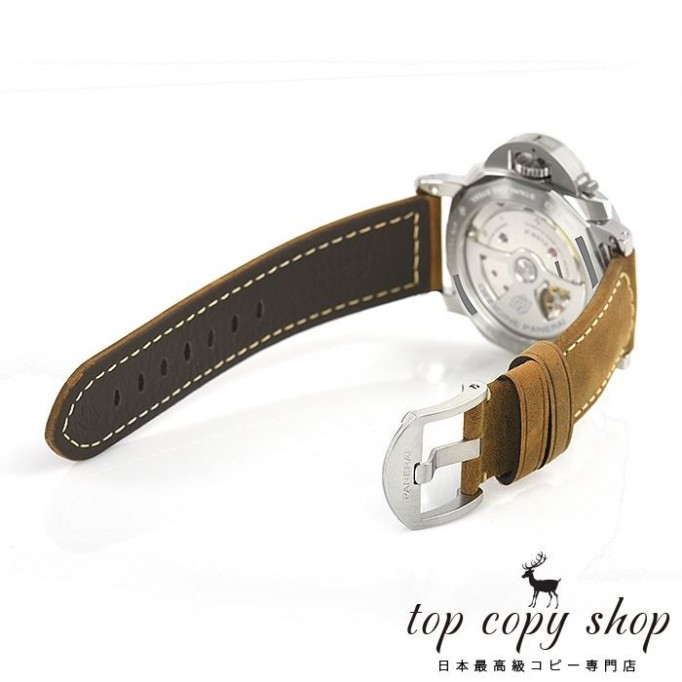 
                        パネライ ルミノールマリーナ1950 スーパーコピー ３デイズ ＧＭＴ パワーリザーブ アッチャイオ PAM01537
                    