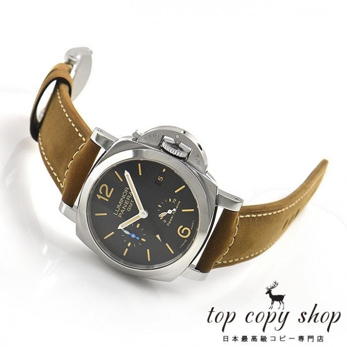
                        パネライ ルミノールマリーナ1950 スーパーコピー ３デイズ ＧＭＴ パワーリザーブ アッチャイオ PAM01537
                    