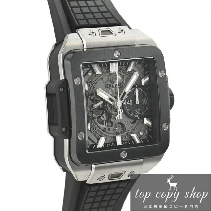 
                        ウブロ スーパーコピー スクエアバン ウニコ チタニウムセラミック 823.NM.0170.RX
                    