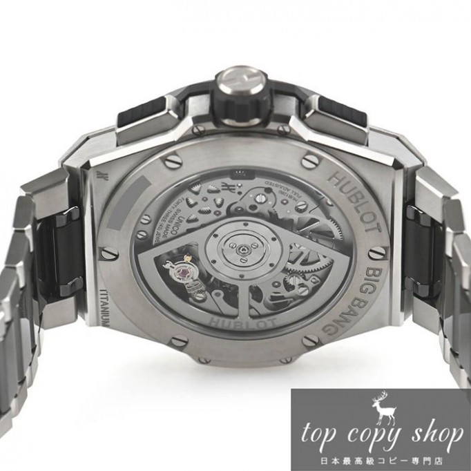 
                        ウブロ ビッグバン スーパーコピー インテグレーテッドチタニウムセラミック 451.NM.1170.NM
                    