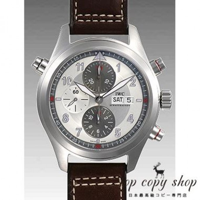 
                        ＩＷＣ スーパーコピー スピットファイア ダブル クロノグラフ IW371802
                    