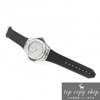 
                        ウブロ ビッグバン スーパーコピー ワンクリック スチールフルパヴェ 485.SX.9000.RX.1604
                    