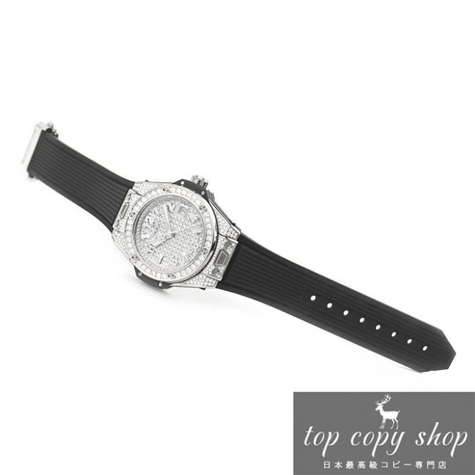 
                        ウブロ ビッグバン スーパーコピー ワンクリック スチールフルパヴェ 485.SX.9000.RX.1604
                    