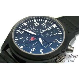 
                        ＩＷＣ パイロットウォッチ スーパーコピー ダブルクロノグラフ トップガン IW379901
                    