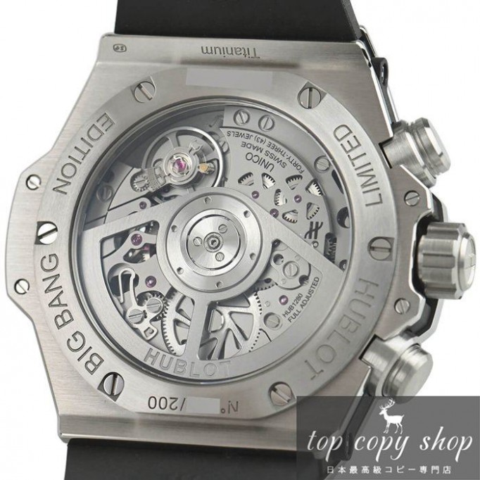 
                        ウブロ ビッグバン スーパーコピー ウニコ エッシェンシャルグレー 限定生産200本（オンライン限定） 441.NX.4230.RX.HEC24
                    