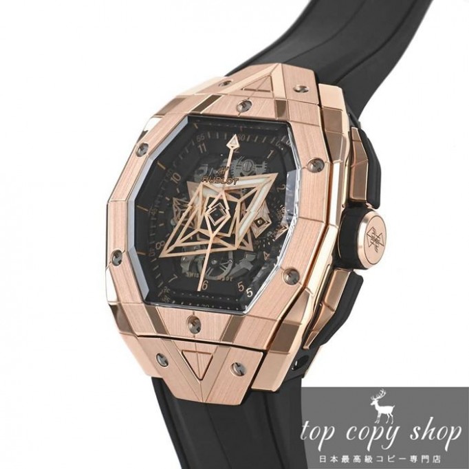 
                        ウブロ スピリットオブビッグバン スーパーコピー サンブルー キングゴールド 限定生産100本 648.OX.1018.RX.MXM23
                    