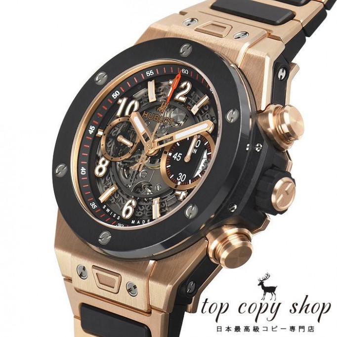 
                        ウブロ ビッグバン スーパーコピー ウニコ キングゴールドセラミック 411.OM.1180.OM
                    