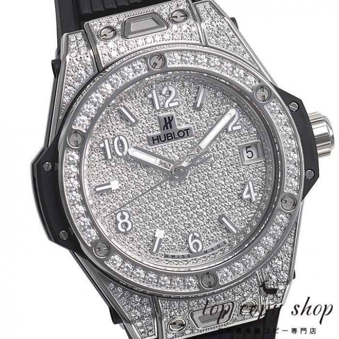 
                        ウブロ ビッグバン スーパーコピー ワンクリック スチールフルパヴェ 465.SX.9010.RX.1604
                    