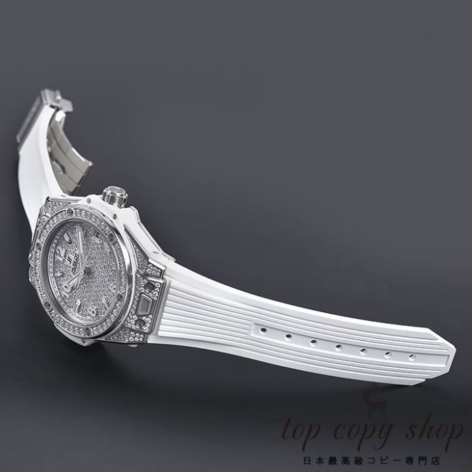 
                        ウブロ ビッグバン スーパーコピー ワンクリック スチールホワイトフルパヴェ 465.SE.9010.RW.1604
                    