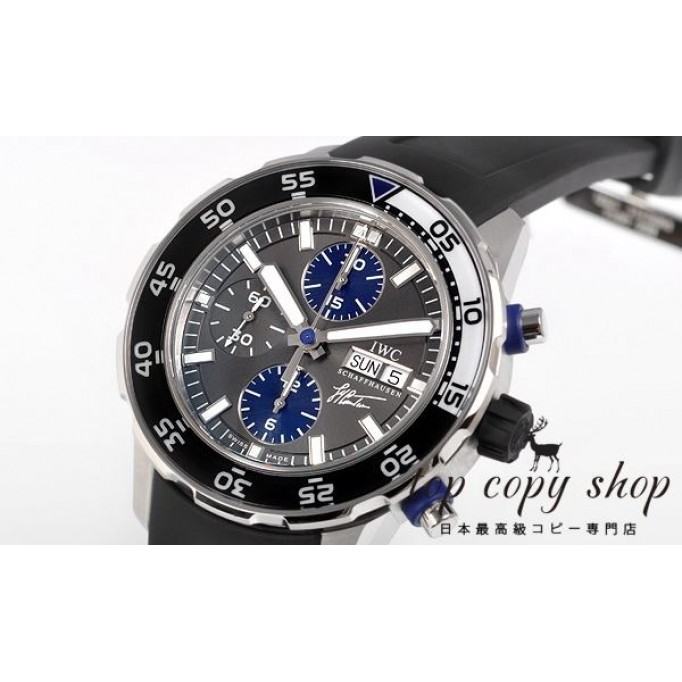 
                        ＩＷＣ アクアタイマー スーパーコピー クロノ クストダイバー IW376706
                    