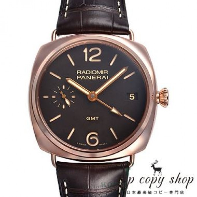 
                        パネライ ラジオミール スーパーコピー ３デイズＧＭＴ オロロッソ ４７mm PAM00423
                    