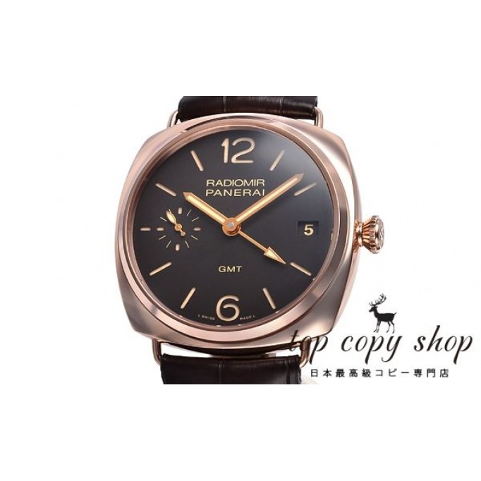 
                        パネライ ラジオミール スーパーコピー ３デイズＧＭＴ オロロッソ ４７mm PAM00423
                    