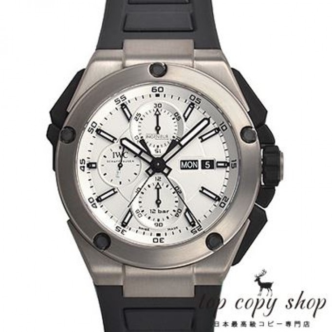 
                        ＩＷＣ インヂュニア スーパーコピー ダブルクロノグラフ チタニウム IW386501
                    