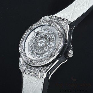 
                        ウブロ ビッグバン スーパーコピー ウニコ サンブルー チタニウム ホワイト パヴェ 415.NX.2027.VR.1704.MXM18
                    