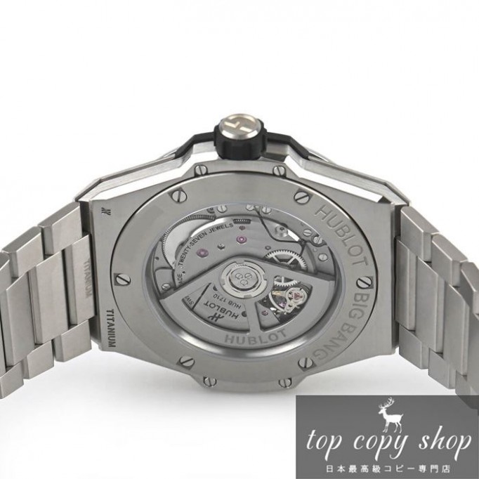 
                        ウブロ ビッグバン スーパーコピー インテグレーテッドタイムオンリーチタニウム 456.NX.0170.NX
                    