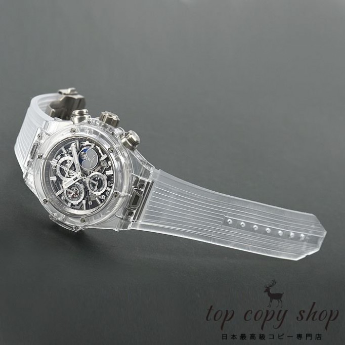 
                        ウブロ ビッグバン スーパーコピー ウニコ クロノ パーペチュアルカレンダー サファイア 世界限定５０本 406.JX.0120.RT
                    