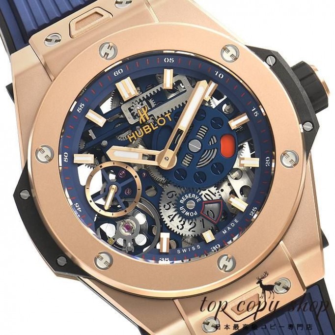 
                        ウブロ ビッグバン スーパーコピー メカー１０ キングゴールド　ブルー 414.OI.5123.RX
                    