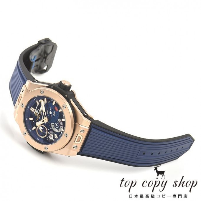 
                        ウブロ ビッグバン スーパーコピー メカー１０ キングゴールド　ブルー 414.OI.5123.RX
                    