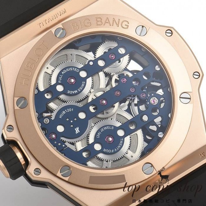 
                        ウブロ ビッグバン スーパーコピー メカー１０ キングゴールド　ブルー 414.OI.5123.RX
                    