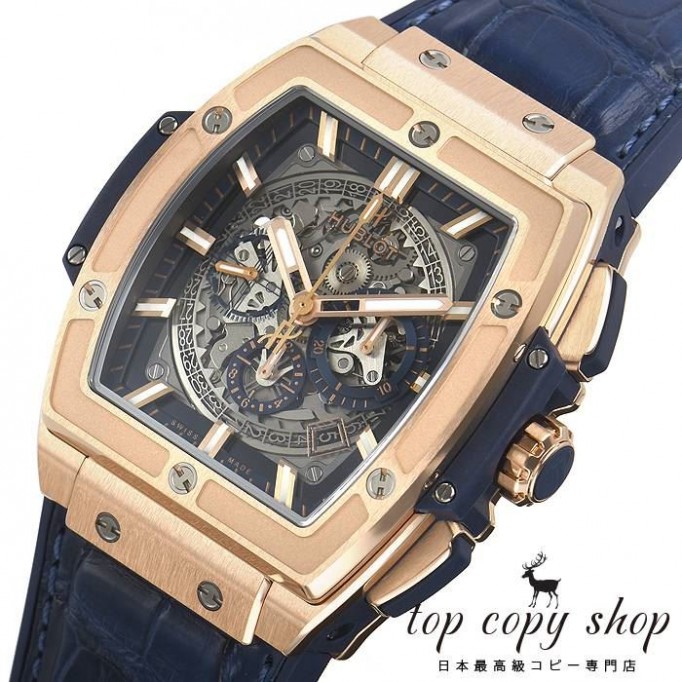 
                        ウブロ スピリットオブビッグバン スーパーコピーキングゴールドブルー 601.OX.7180.LR
                    