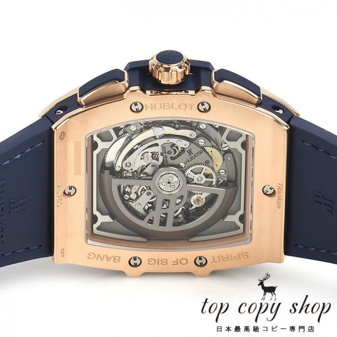 
                        ウブロ スピリットオブビッグバン スーパーコピーキングゴールドブルー 601.OX.7180.LR
                    